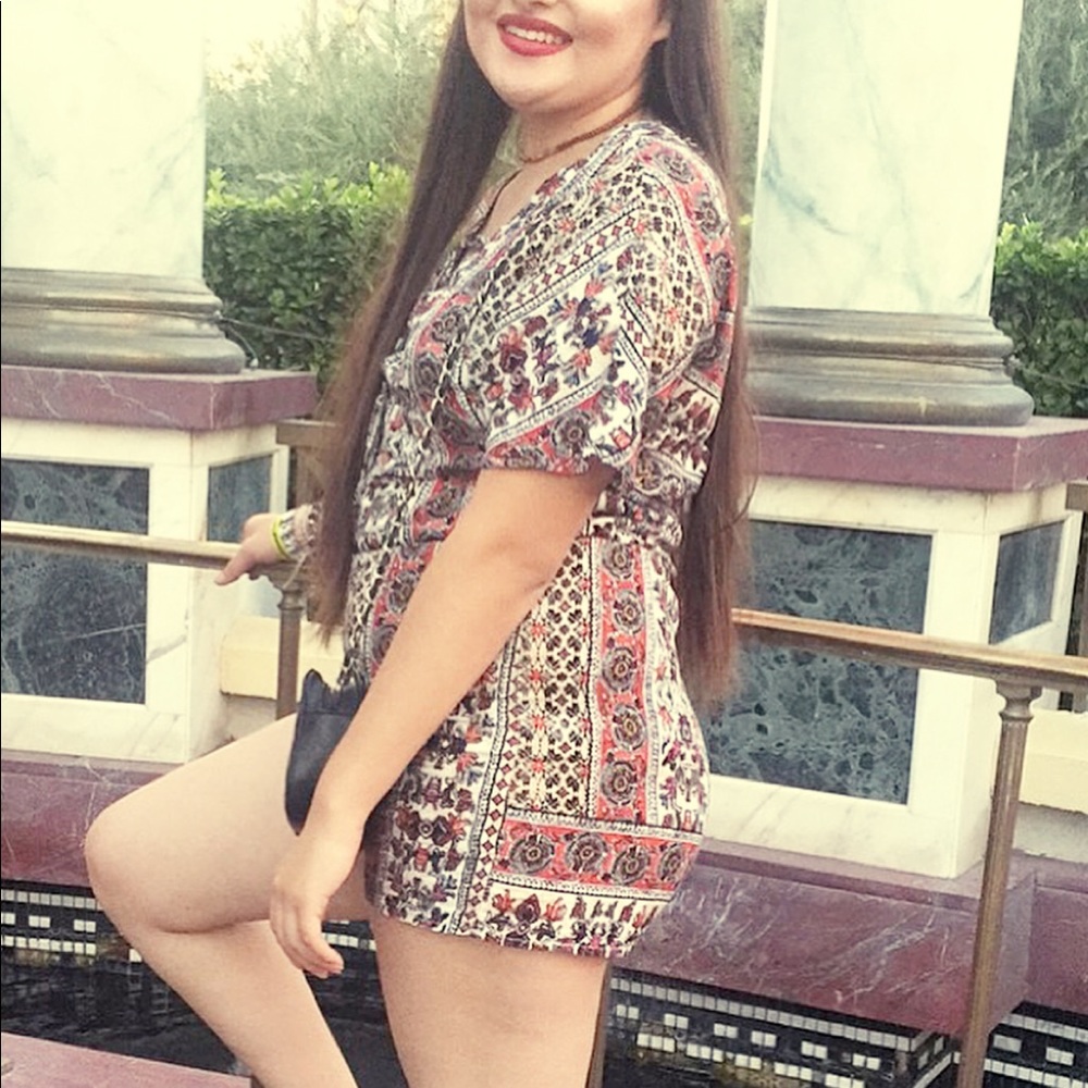 Patterned romper - Picture 2 of 4